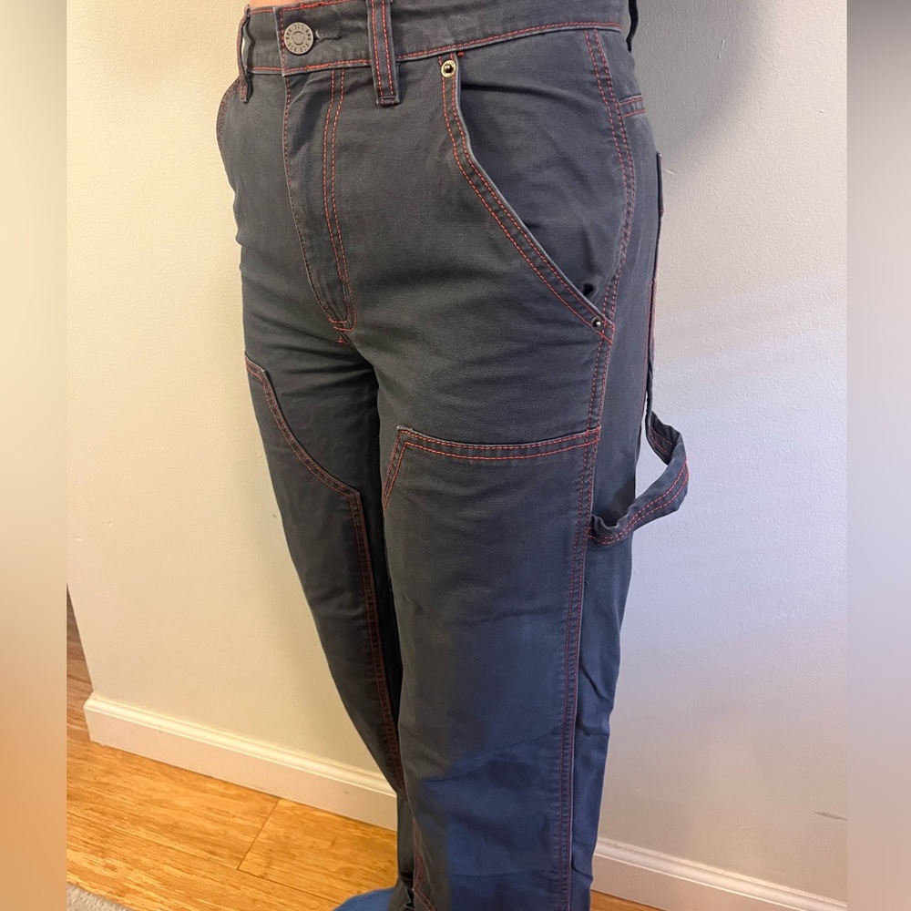 Grey carpenter pants